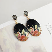 Earrings for Women Flower Printed – Gifts for Her — 5