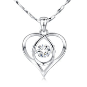 Sterling Silver Necklace Girls Clavicle Chain – Jewelry Gift Ideas — 7