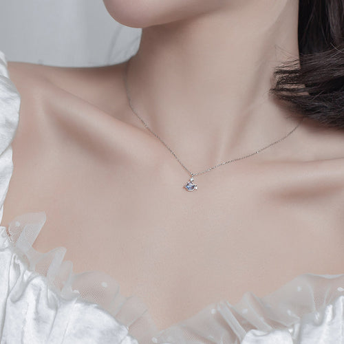 Asteroid Necklace Female Sterling Silver Clavicle – Jewelry Gift Ideas — 2