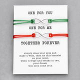 Wish card couple bracelets – Gifts for Couples — 7