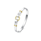 925 silver plated color separation O bracelet – Jewelry Gift Ideas — 4