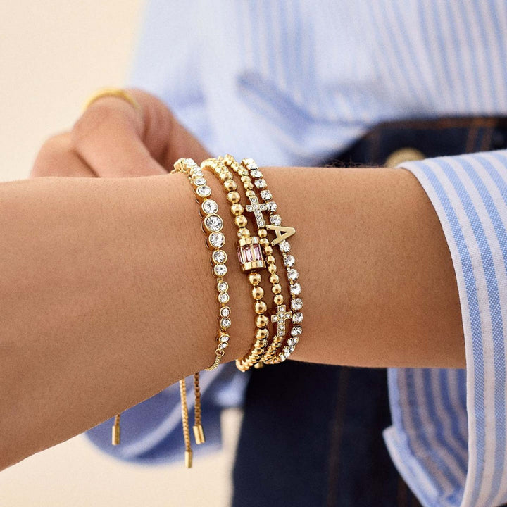 Women's Fashion Twelve Birthstone Beaded Bracelet – Stylish Gifts — 1