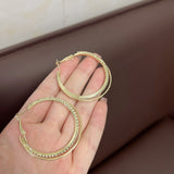 Diamond Simple Bracelet Eardrop Earring Korean – Jewelry Gift Ideas — 7