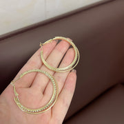 Diamond Simple Bracelet Eardrop Earring Korean – Jewelry Gift Ideas — 7