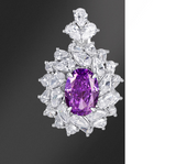 S925 Silver Cubic Zirconia Purple Necklace Women – Jewelry Gift Ideas — 3