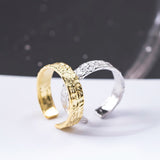 Ring with irregular foil pattern – Special Occasion Gifts — 1
