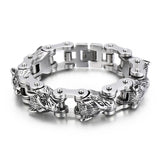 Rock Hip Hop Street Wolf Head Biker Titanium – Jewelry Gift Ideas — 3