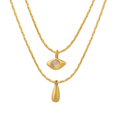 Maya's Vision Gold Layered Necklace – Jewelry Gift Ideas — 1