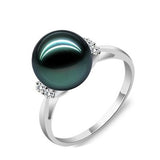 Natural freshwater pearl ring personality opening – Unique Gift Ideas — 1