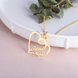 Heart letter necklace – Jewelry Gift Ideas — 4