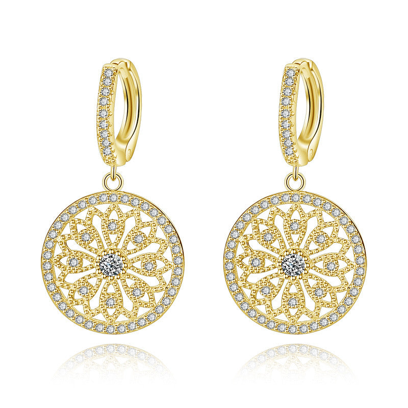 Round diamond earrings – Small Gift Ideas — 1
