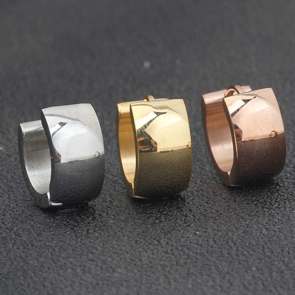Stainless Steel Stud Earrings Fashion – Stylish Gifts — 1