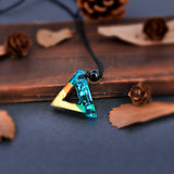 Solid wood resin pendant – Jewelry Gift Ideas — 3
