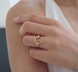 Circle pattern texture ring – Surprise Gifts — 6