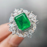 Gemstone Pendant Diamond Color Treasure Ring S925 – Jewelry Gift Ideas — 5