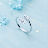 Hollowed-out leaf ring – Practical Gifts — 1