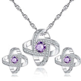 Eternal Star Necklace Earrings Jewelry Set – Jewelry Gift Ideas — 6