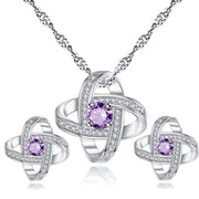 Eternal Star Necklace Earrings Jewelry Set – Jewelry Gift Ideas — 6