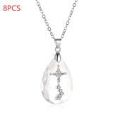 Simple Temperament Wild Drop Pendant Necklace – Jewelry Gift Ideas — 10