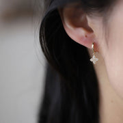 S925 Sterling Silver Micro-embellished Cross Flower – Thoughtful Gifts — 1