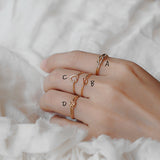 Stacking 14K Gold-Painted Heart Rings – Practical Gifts — 2