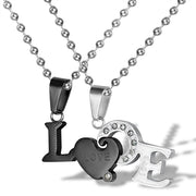 Creative LOVE Letter Diamond Pendant Necklace – Jewelry Gift Ideas — 2