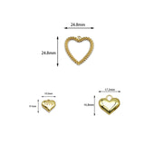 Love Heart Hanging Piece Pendant Necklace – Jewelry Gift Ideas — 2