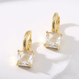 Women's Geometric Square Zircon Earrings – Gifts for Her — 3