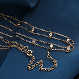 Silver All-match Necklace 14k Gold-plated – Jewelry Gift Ideas — 4