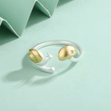 Cute Sandblasted Snail Ring Femininity – Meaningful Gifts — 4