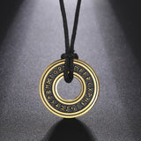 Vintage Nordic Rune Necklaces For Men Stainless – Jewelry Gift Ideas — 16