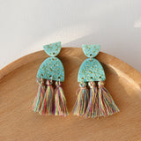 Fashion Tassel Long Earrings Ghost Check – Stylish Gifts — 3