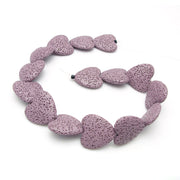 Colorful Heart-shaped Volcanic Rock Bracelet – Jewelry Gift Ideas — 2