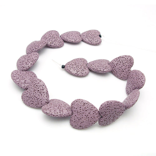 Colorful Heart-shaped Volcanic Rock Bracelet – Jewelry Gift Ideas — 2
