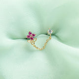 Light Luxury Thread Piercing Ear Bone Nail – Beauty Gifts — 3
