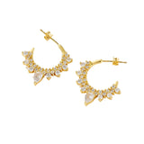 Fashion High Sense Irregular Design Earrings C- Ring – Stylish Gifts — 4