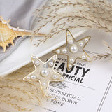 S925 Pearl Stitching Earrings Peach Heart Star Stud – Gifts for Her — 3
