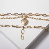 Creative Geometric Thick Chain Tassel Necklace – Jewelry Gift Ideas — 7