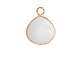Dyed Jade Water Drop Pendant Necklace – Jewelry Gift Ideas — 9