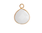 Dyed Jade Water Drop Pendant Necklace – Jewelry Gift Ideas — 9