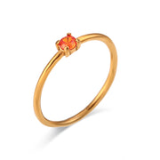 Fashion Simple And Light Luxury Birthday Ring – Stylish Gifts — 4