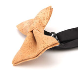 Men's casual party cork bow tie – Gifts for Him — 2