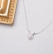 Pearl minimalist clavicle necklace s925 tremella – Jewelry Gift Ideas — 3