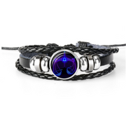 12 Zodiac Constellation Bracelet Luminous Braided – Jewelry Gift Ideas — 14