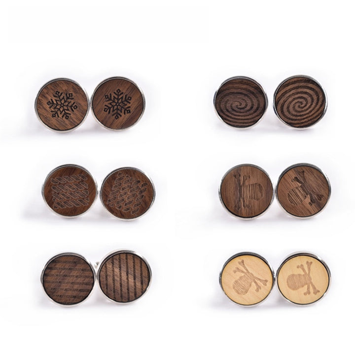 High Quality French Cufflinks With Round – Special Occasion Gifts — 1