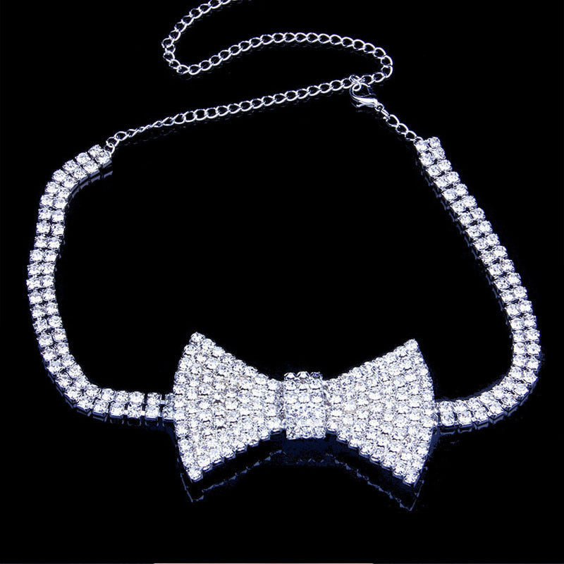 Full Diamond New Product Rhinestone Necklace – Jewelry Gift Ideas — 1