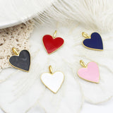 Drop Oil Love Heart Hanging Piece Pendant – Jewelry Gift Ideas — 10