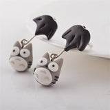 Animal Soft Clay Earrings Cute Cartoon Handmade – Thoughtful Gifts — 5