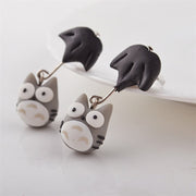 Animal Soft Clay Earrings Cute Cartoon Handmade – Thoughtful Gifts — 5
