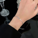 Versatile Zircon Flower Pearl Bracelet – Jewelry Gift Ideas — 1